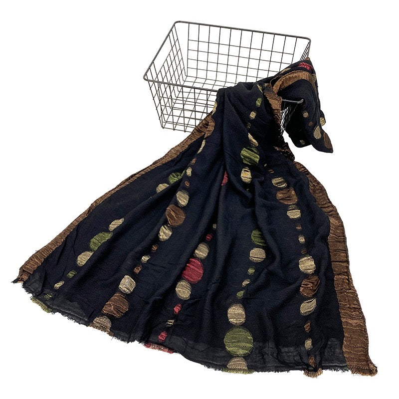Our Embroidery shawls are lightweight, breathable and soft. Grab yours before they sell out.