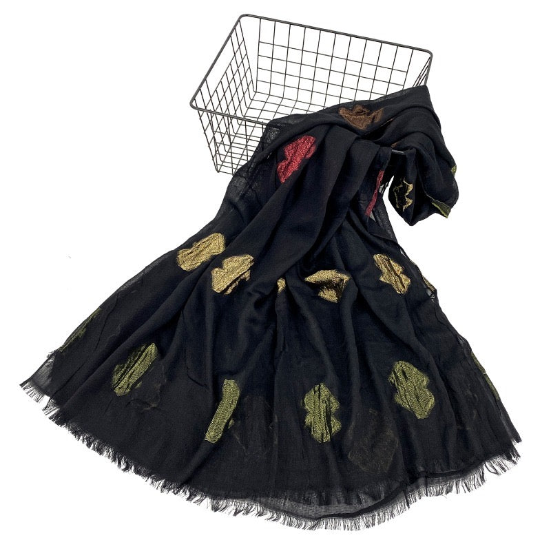 Our Embroidery shawls are lightweight, breathable and soft. Grab yours before they sell out.