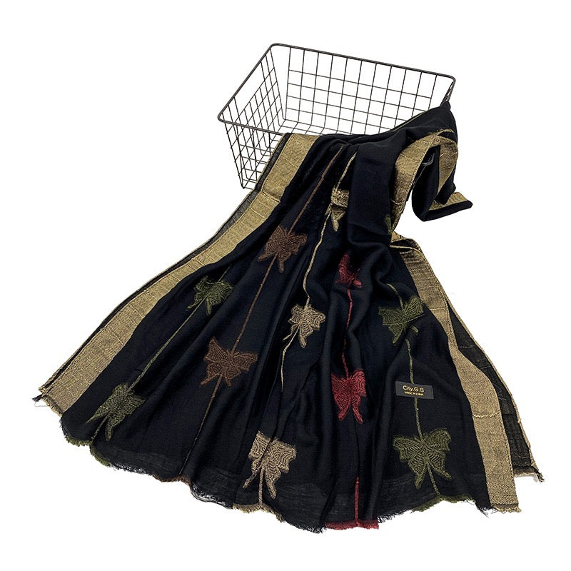 Our Embroidery shawls are lightweight, breathable and soft. Grab yours before they sell out.