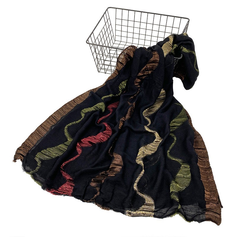 Our Embroidery shawls are lightweight, breathable and soft. Grab yours before they sell out.